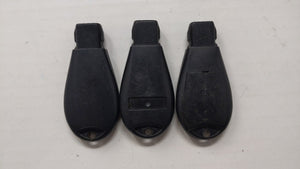 Lot of 3 Aftermarket Keyless Entry Remote Fob MIXED FCC IDS MIXED PART - Oemusedautoparts1.com 