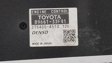 2010 Lexus Es350 PCM Engine Control Computer ECU ECM PCU OEM P/N:89661-33F41 89661-33F40 Fits OEM Used Auto Parts