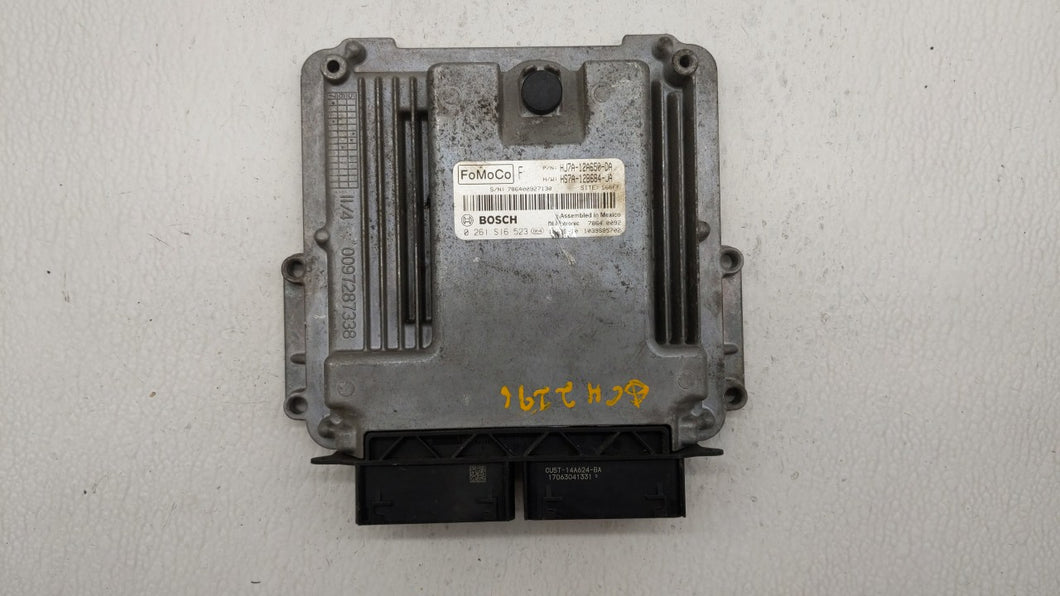 2015-2017 Ford Mustang PCM Engine Control Computer ECU ECM PCU OEM P/N:FJ7A-12A650-MJ GR3A-12A650-AZA Fits OEM Used Auto Parts - Oemusedautoparts1.com 