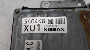 2013-2015 Nissan Sentra PCM Engine Control Computer ECU ECM PCU OEM P/N:BEM404-300 A1 NEC001-666 Fits Fits 2013 2014 2015 OEM Used Auto Parts - Oemusedautoparts1.com 