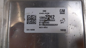 2017-2018 Chevrolet Cruze PCM Engine Control Computer ECU ECM PCU OEM P/N:12669908 12691559, 12694511 Fits Fits 2017 2018 2019 OEM Used Auto Parts