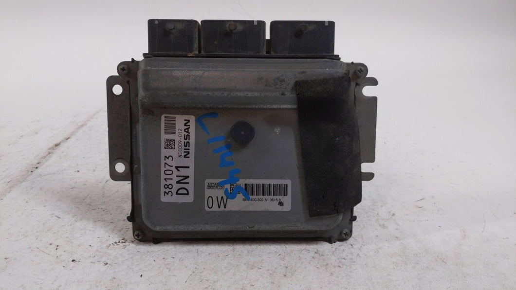 2013-2014 Nissan Altima PCM Engine Control Computer ECU ECM PCU OEM P/N:BEM400-300 MEC300-010 D1 Fits Fits 2013 2014 OEM Used Auto Parts