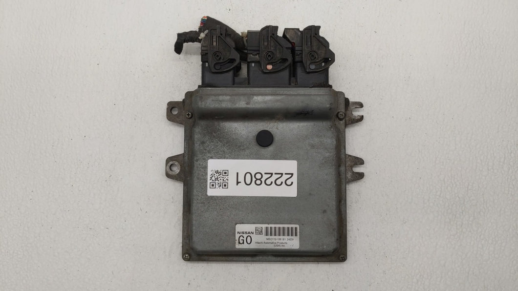 2011-2013 Nissan Altima PCM Engine Control Computer ECU ECM PCU OEM P/N:MEC114-100 MEC112-130 B1 Fits Fits 2011 2012 2013 OEM Used Auto Parts