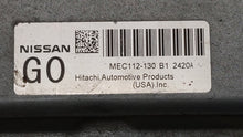 2011-2013 Nissan Altima PCM Engine Control Computer ECU ECM PCU OEM P/N:MEC114-100 MEC112-130 B1 Fits Fits 2011 2012 2013 OEM Used Auto Parts