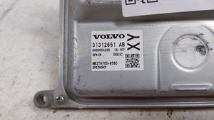 2014-2016 Volvo S60 PCM Engine Control Computer ECU ECM PCU OEM P/N:31312651AB Fits Fits 2014 2015 2016 OEM Used Auto Parts - Oemusedautoparts1.com 