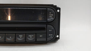 2006 Chrysler Stratus Radio AM FM Cd Player Receiver Replacement P/N:P05064354AJ P05091506AE Fits OEM Used Auto Parts