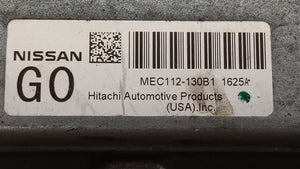 2011-2013 Nissan Altima PCM Engine Control Computer ECU ECM PCU OEM P/N:MEC114-100 MEC112-130 B1 Fits Fits 2011 2012 2013 OEM Used Auto Parts - Oemusedautoparts1.com 