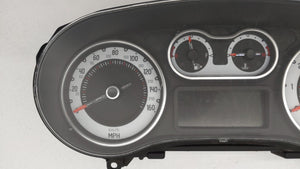 2014 Fiat 500 Instrument Cluster Speedometer Gauges P/N:51968251 51975138 Fits OEM Used Auto Parts