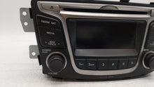 2015 Hyundai Accent Radio AM FM Cd Player Receiver Replacement P/N:96170-1R111 96170-1R111RDR Fits OEM Used Auto Parts