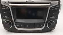 2015 Hyundai Accent Radio AM FM Cd Player Receiver Replacement P/N:96170-1R111 96170-1R111RDR Fits OEM Used Auto Parts