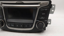 2015 Hyundai Accent Radio AM FM Cd Player Receiver Replacement P/N:96170-1R111 96170-1R111RDR Fits OEM Used Auto Parts