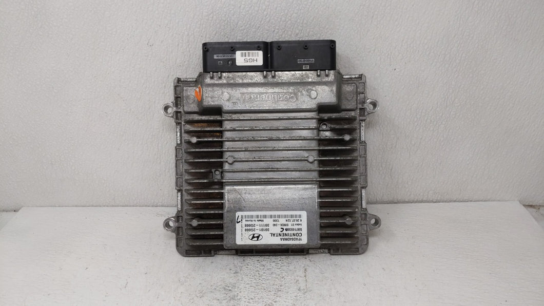 2011-2014 Hyundai Sonata PCM Engine Control Computer ECU ECM PCU OEM P/N:39111-2G669 39101-2G667 Fits Fits 2011 2012 2013 2014 OEM Used Auto Parts - Oemusedautoparts1.com 