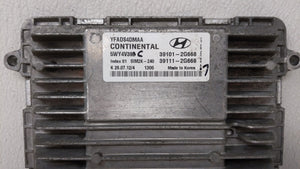 2011-2014 Hyundai Sonata PCM Engine Control Computer ECU ECM PCU OEM P/N:39111-2G669 39101-2G667 Fits Fits 2011 2012 2013 2014 OEM Used Auto Parts