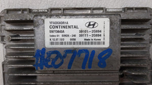 2011-2014 Hyundai Sonata PCM Engine Control Computer ECU ECM PCU OEM P/N:39101-2G692 39111-2G690 Fits Fits 2011 2012 2013 2014 OEM Used Auto Parts - Oemusedautoparts1.com 