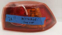 2011 Mitsubishi Lancer Tail Light Assembly Passenger Right OEM P/N:314-1925R-AS Fits OEM Used Auto Parts