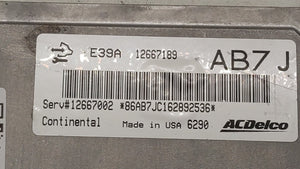 2017-2017 Chevrolet Equinox Motor Computadora Ecu Pcm Ecm Pcu OEM 239238