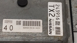 2015-2017 Nissan Murano PCM Engine Control Computer ECU ECM PCU OEM P/N:BEM426-300 A1 AT BEM426-300 Fits Fits 2015 2016 2017 OEM Used Auto Parts