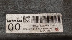 2011-2013 Nissan Altima PCM Engine Control Computer ECU ECM PCU OEM P/N:MEC114-100 MEC112-130 B1 Fits Fits 2011 2012 2013 OEM Used Auto Parts - Oemusedautoparts1.com 