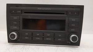 2007 Audi A4 Quattro Radio AM FM Cd Player Receiver Replacement P/N:8E0 035 195 AF 7 646 019 380 Fits OEM Used Auto Parts