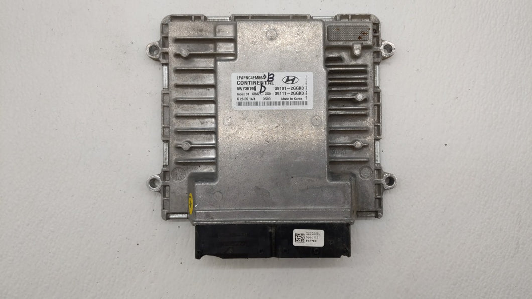 2015-2017 Hyundai Sonata PCM Engine Control Computer ECU ECM PCU OEM P/N:39101-2GGL0 39111-2GGL0 Fits Fits 2015 2016 2017 OEM Used Auto Parts - Oemusedautoparts1.com 