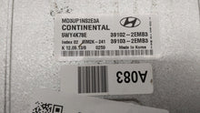 2011-2013 Hyundai Elantra PCM Engine Control Computer ECU ECM PCU OEM P/N:39102-2EMN2 39103-2EMN2 Fits Fits 2011 2012 2013 OEM Used Auto Parts - Oemusedautoparts1.com 