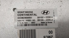 2014-2016 Hyundai Elantra PCM Engine Control Computer ECU ECM PCU OEM P/N:39102-2EML6 39103-2EML6 Fits Fits 2014 2015 2016 OEM Used Auto Parts - Oemusedautoparts1.com 