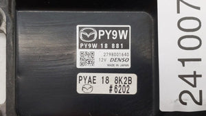 2014 Mazda 6 PCM Engine Control Computer ECU ECM PCU OEM P/N:PY1D 18 881E PY9V 18 881 Fits OEM Used Auto Parts