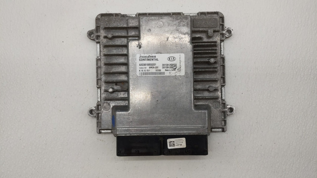 2016-2018 Kia Optima PCM Engine Control Computer ECU ECM PCU OEM P/N:39138-2GGC1 39108-2GGC1, 39138-2GGC0 Fits Fits 2016 2017 2018 OEM Used Auto Parts