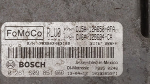 2013-2015 Ford Escape PCM Engine Control Computer ECU ECM PCU OEM P/N:DJ5A-12A650-ABB FJ5A-12A650-DC Fits Fits 2013 2014 2015 OEM Used Auto Parts - Oemusedautoparts1.com 