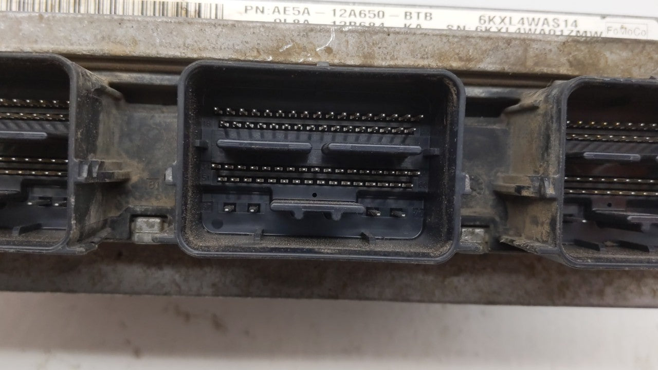 2010 Ford Fusion PCM Engine Control Computer ECU ECM PCU OEM P/N:AE5A-12A650-AFE 9L8A-12B684-BC Fits OEM Used Auto Parts - Oemusedautoparts1.com 