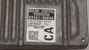 2012-2014 Toyota Camry PCM Engine Control Computer ECU ECM PCU OEM P/N:89661-06K63 89661-06K84 Fits Fits 2012 2013 2014 OEM Used Auto Parts - Oemusedautoparts1.com 