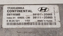 2011-2014 Hyundai Sonata Motor Computadora Ecu Pcm Ecm Pcu OEM 241407