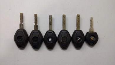 Lot of 6 Bmw Keyless Entry Remote Fob MIXED FCC IDS mi - Oemusedautoparts1.com 