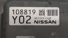 2016-2017 Nissan Altima PCM Engine Control Computer ECU ECM PCU OEM P/N:BEM408-300 A1 Fits Fits 2016 2017 OEM Used Auto Parts