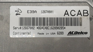 2017 Chevrolet Equinox PCM Engine Control Computer ECU ECM PCU OEM P/N:12666068 12667002, 12666070, 12667189 Fits Fits 2018 2019 OEM Used Auto Parts - Oemusedautoparts1.com 