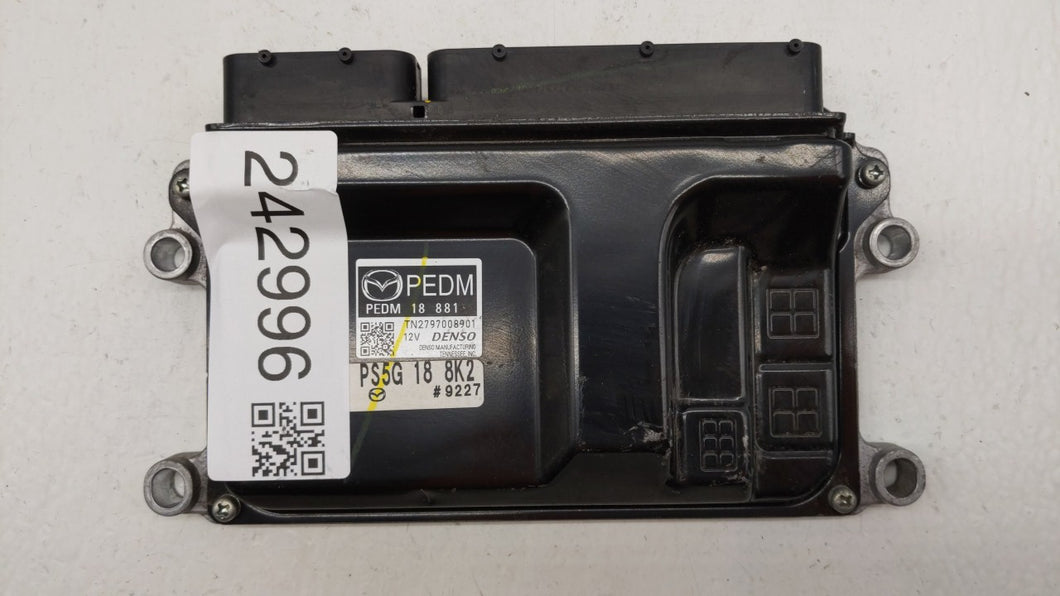 2014 Mazda 3 PCM Engine Control Computer ECU ECM PCU OEM P/N:PEDM 18 881 PEDG 18 881 Fits OEM Used Auto Parts - Oemusedautoparts1.com 