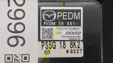 2014 Mazda 3 PCM Engine Control Computer ECU ECM PCU OEM P/N:PEDM 18 881 PEDG 18 881 Fits OEM Used Auto Parts - Oemusedautoparts1.com 