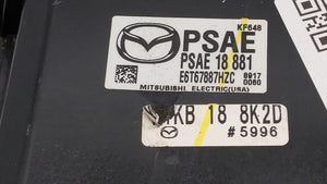 2016 Mazda 3 PCM Engine Control Computer ECU ECM PCU OEM P/N:PSAE 18 881 Fits OEM Used Auto Parts - Oemusedautoparts1.com 