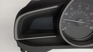 2018 Mazda 3 Instrument Cluster Speedometer Gauges P/N:59BEEJA 0166150 Fits OEM Used Auto Parts