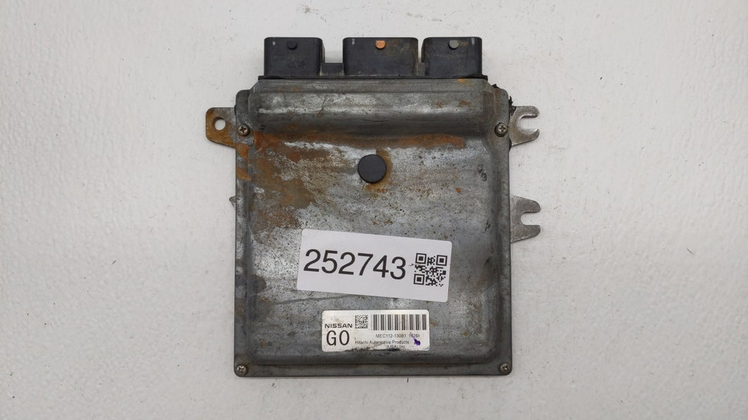 2011-2013 Nissan Altima PCM Engine Control Computer ECU ECM PCU OEM P/N:MEC114-100 MEC112-130 B1 Fits Fits 2011 2012 2013 OEM Used Auto Parts - Oemusedautoparts1.com 