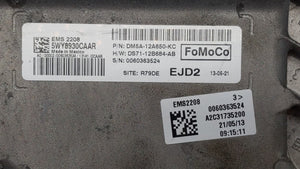 2013 Ford C-Max PCM Engine Control Computer ECU ECM PCU OEM P/N:DM5A-12A650-KC Fits OEM Used Auto Parts - Oemusedautoparts1.com 