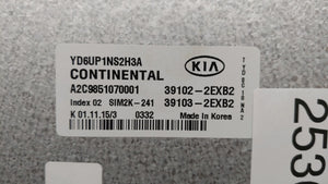 2016 Kia Forte PCM Engine Control Computer ECU ECM PCU OEM P/N:39103-2EXB2 39102-2EXB2, 39106-2EXB2, 39107-2EXB2 Fits OEM Used Auto Parts - Oemusedautoparts1.com 