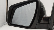 2013 Kia Soul Driver Left Side View Manual Door Mirror Black