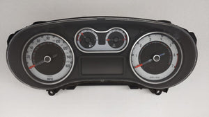 2014 Fiat 500 Instrument Cluster Speedometer Gauges P/N:51953204 51968251 Fits OEM Used Auto Parts