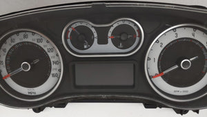 2014 Fiat 500 Instrument Cluster Speedometer Gauges P/N:51953204 51968251 Fits OEM Used Auto Parts