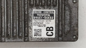 2012-2014 Toyota Camry PCM Engine Control Computer ECU ECM PCU OEM P/N:89661-06K63 89661-06K84 Fits Fits 2012 2013 2014 OEM Used Auto Parts - Oemusedautoparts1.com 