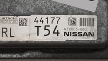 2013-2015 Nissan Rogue PCM Engine Control Computer ECU ECM PCU OEM P/N:NEC001-657 NEC005-662, NEC001-654 Fits Fits 2013 2014 2015 OEM Used Auto Parts