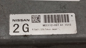 2011-2011 Nissan Rogue Motor Computadora Ecu Pcm Ecm Pcu OEM 256808