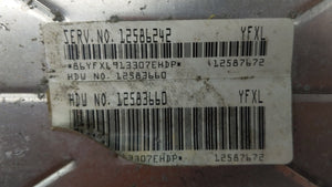 2003-2004 Chevrolet Silverado 2500 PCM Engine Control Computer ECU ECM PCU OEM P/N:12586242 89017750 Fits OEM Used Auto Parts - Oemusedautoparts1.com 