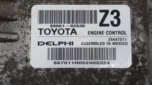 2015-2015 Toyota Corolla Motor Computadora Ecu Pcm Ecm Pcu OEM 257447